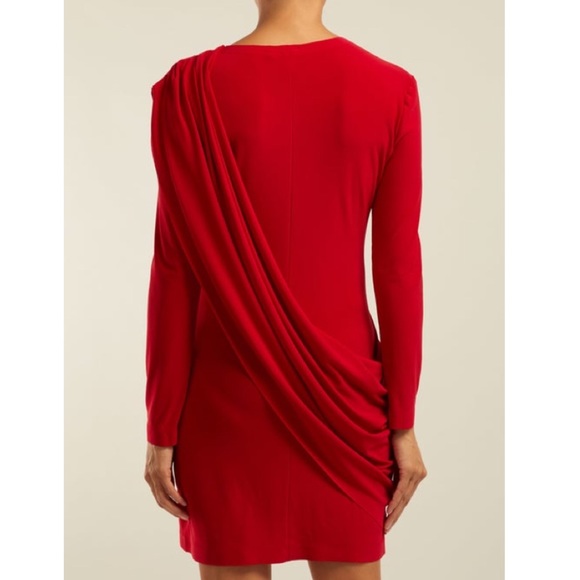 Red Mini Dress - Picture 2 of 5